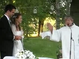 Yannick et Andrezza l'échange des alliances