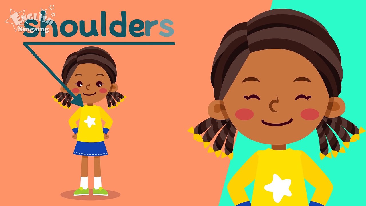 Kids vocabulary - Body - parts of body - Learn English for kids - English educational video