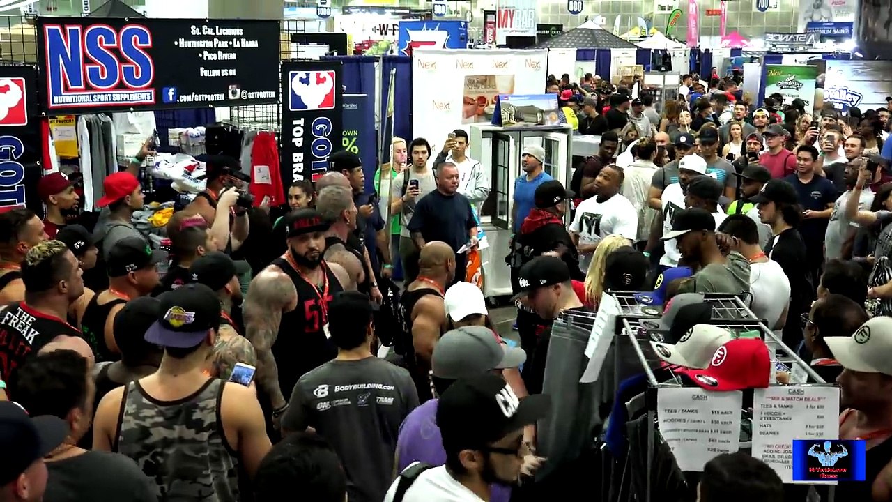 Rich Piana ATTACKED by Mac Trucc at LA Fit Expo 2017