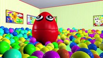 NEW Ball Pit Show 3D Playroom for Kids to Learn Colors with Giant Surprise Eggs Balls Helicopters