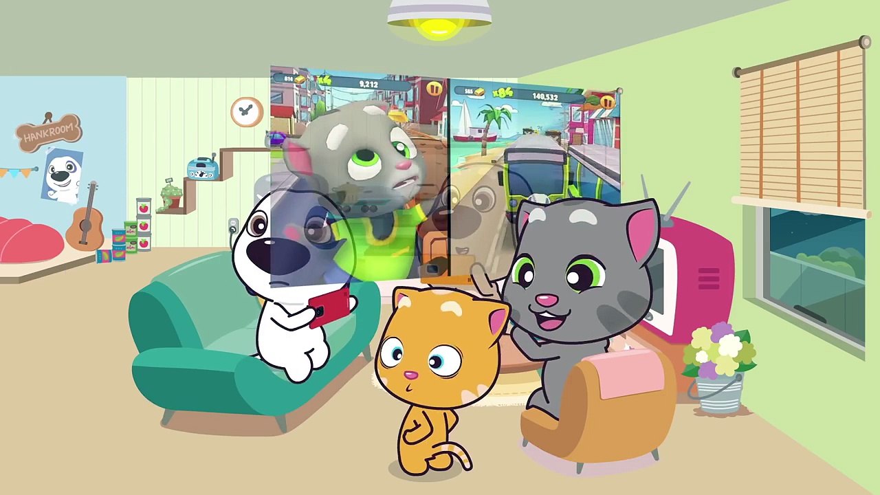 Talking Tom and Friends Minis - Angela perdió su teléfono (Episodio 20)-XjoUPEYnRnY