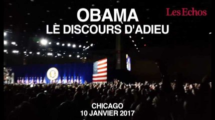 Obama : au coeur du McCormick Place pour le discours d'adieu