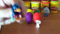 Play Doh handmade surprise eggs Super surprise eggs Angry Birds Barbie toys toys