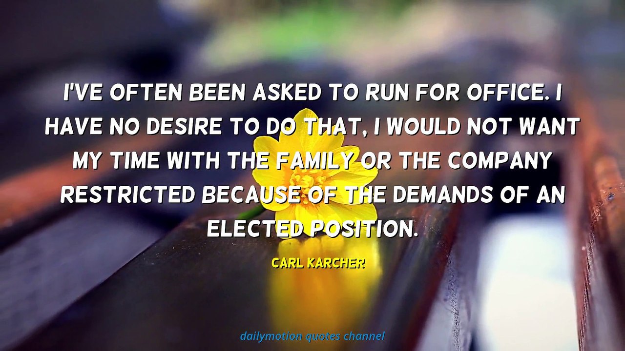 Carl Karcher Quotes