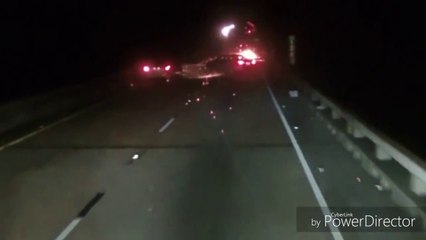 Enorme accident sur le pont Whiskey Bridge au Texas