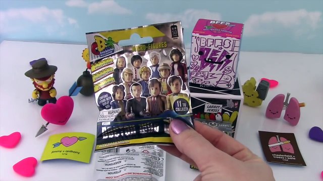 Kidrobot BFFS Play Doh Surprise Egg Simpsons Minecraft Legos Spongebob Dr. Who Blind Bags