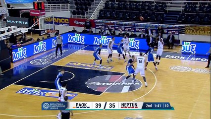 PAOK v Neptunas Klaipeda 82-73 Highlights   Basketball Champions League 10-01-2017 (HD)