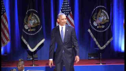 Obama pasa el testigo del "cambio" a los ciudadanos en un optimista y emotivo adiós
