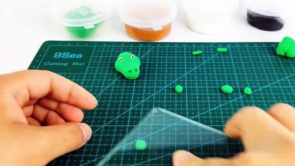 Learn how to Make dinosaur for kids using Play doh  Cu Kids