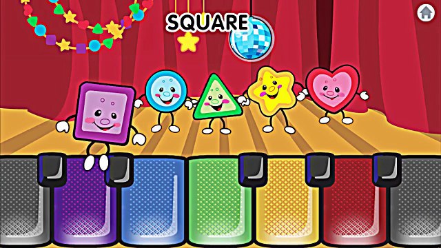 Kids Learn Letters, Numbers, Shapes, Colors & School Supply Names - Educational Games Fo