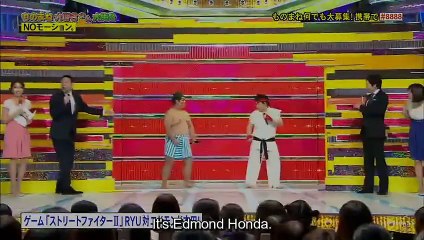 Japon : un duo reproduit un combat de Street Fighter en direct à la TV