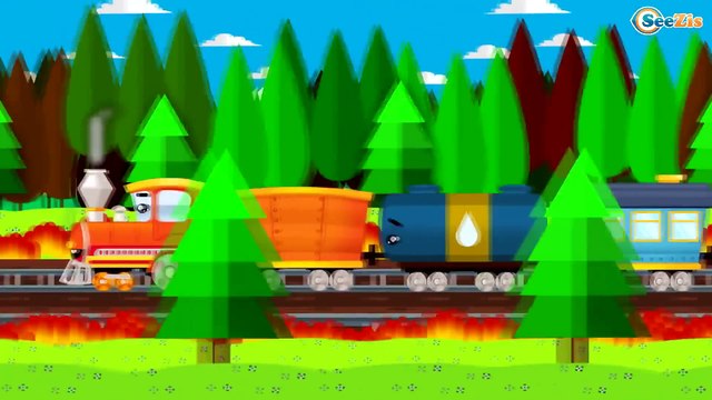 Le Train L'aventure - Dessin animé pour bébés en français - La Voiture Pour Enfants