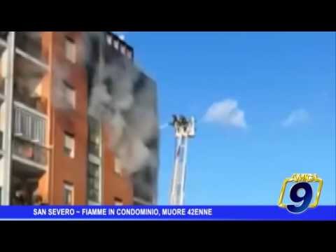 San Severo | Fiamme in condominio, muore 42enne