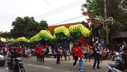 Karnaval Drum Band HUT Republik Indonesia Ke 71 Desa Pinggirsari Kecamatan Ngantru Kabupaten Tulungagung
