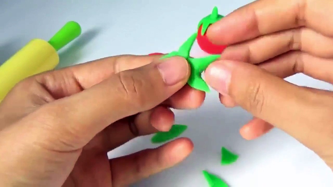 How to make tomato play doh  Cu Kids