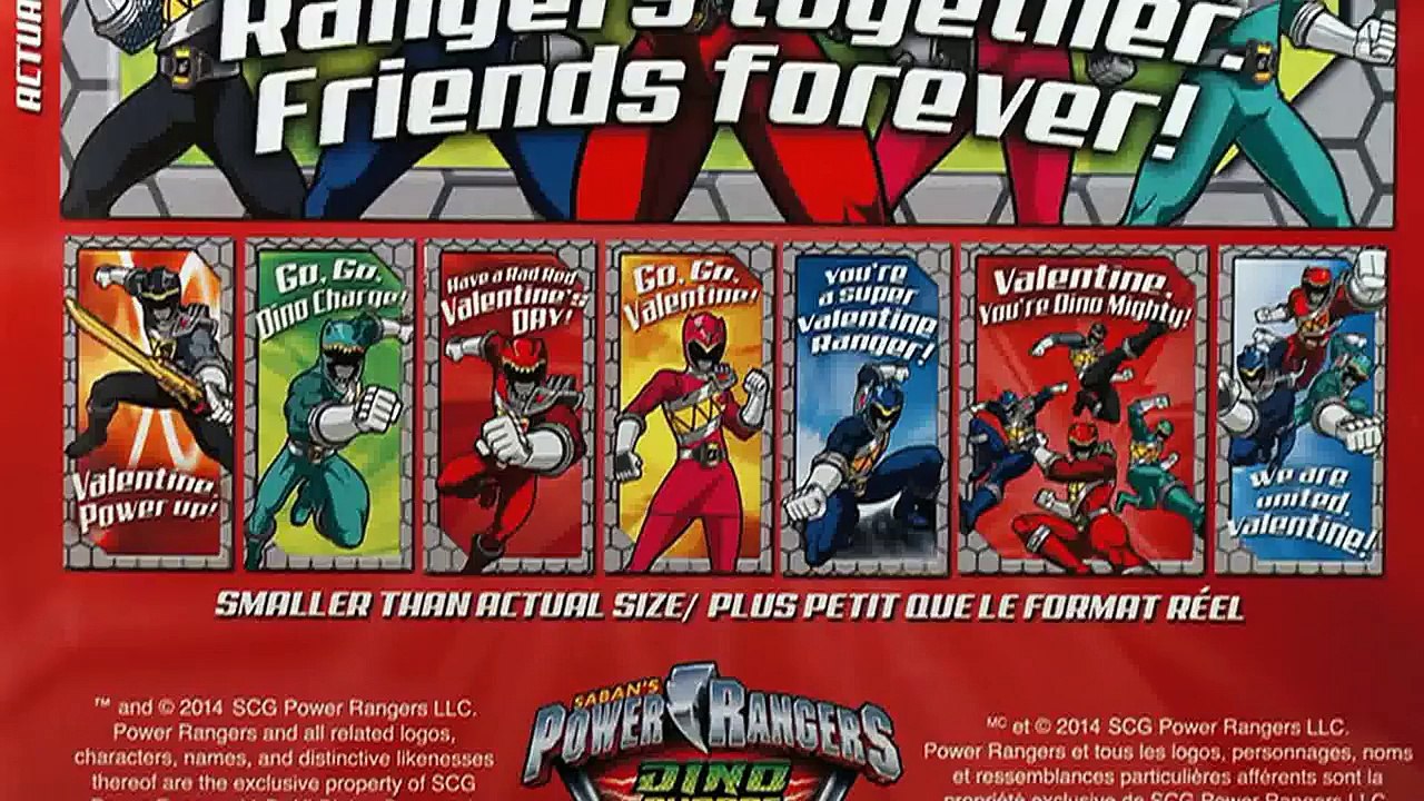Power Rangers Dino Charge Valentine's Day Cards-HtkWnQx-Gvo