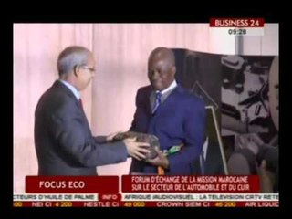 Business 24 /Focus Eco - forum d'échange de la mission marocaine sur le secteur de l'automobile