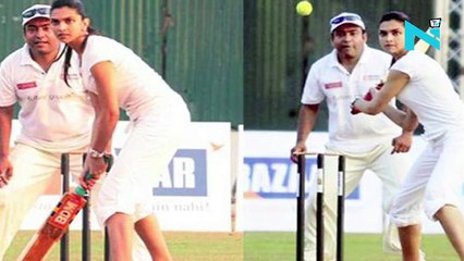 Salman shares rare video of Dilip Kumar, Raj Kapoor playing cricket