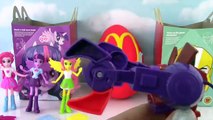 McDonlads Play Doh Surprise Egg Happy Meal Toys My Little Pony and Transformers