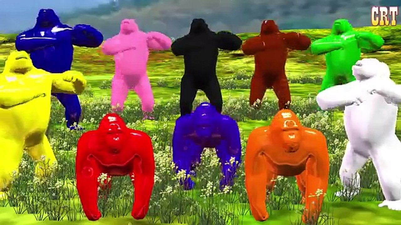 Dog Colourfull Colour Song    Learning Nursery Rhymes For Kids Rhymes Collection