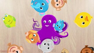 Animals Puzzle for Kids- Learn Animals. Learn English.Learning video for kids.