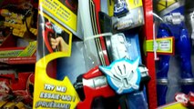 Power Rangers Dino Charge and Super Megaforce Toys at Toys R Us Store #1 (May 2015)-vjkqLX4sD7w