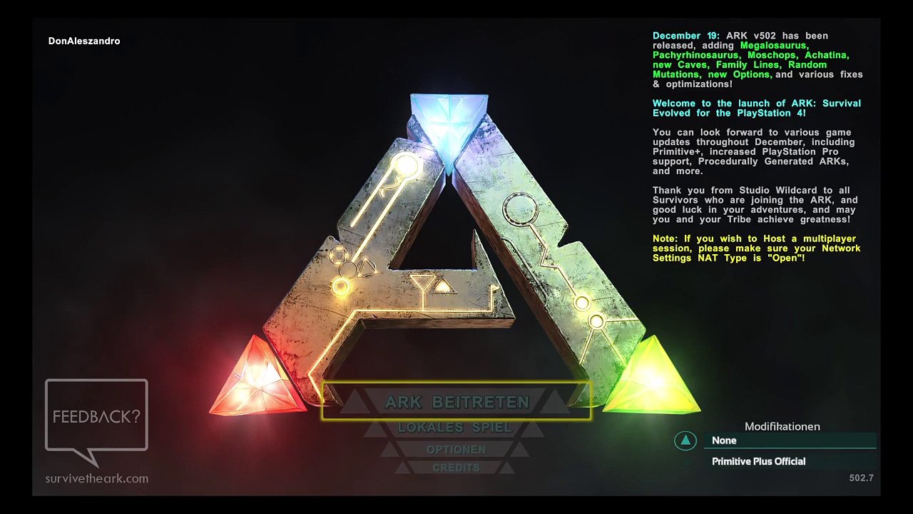 DonAleszandro's ARK Survival Evolved : ««-Don Rambo der Überlebende Berserker-»» (723)