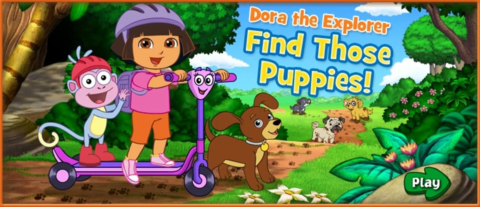 Dora The Explorer - Doras Find Those Puppies