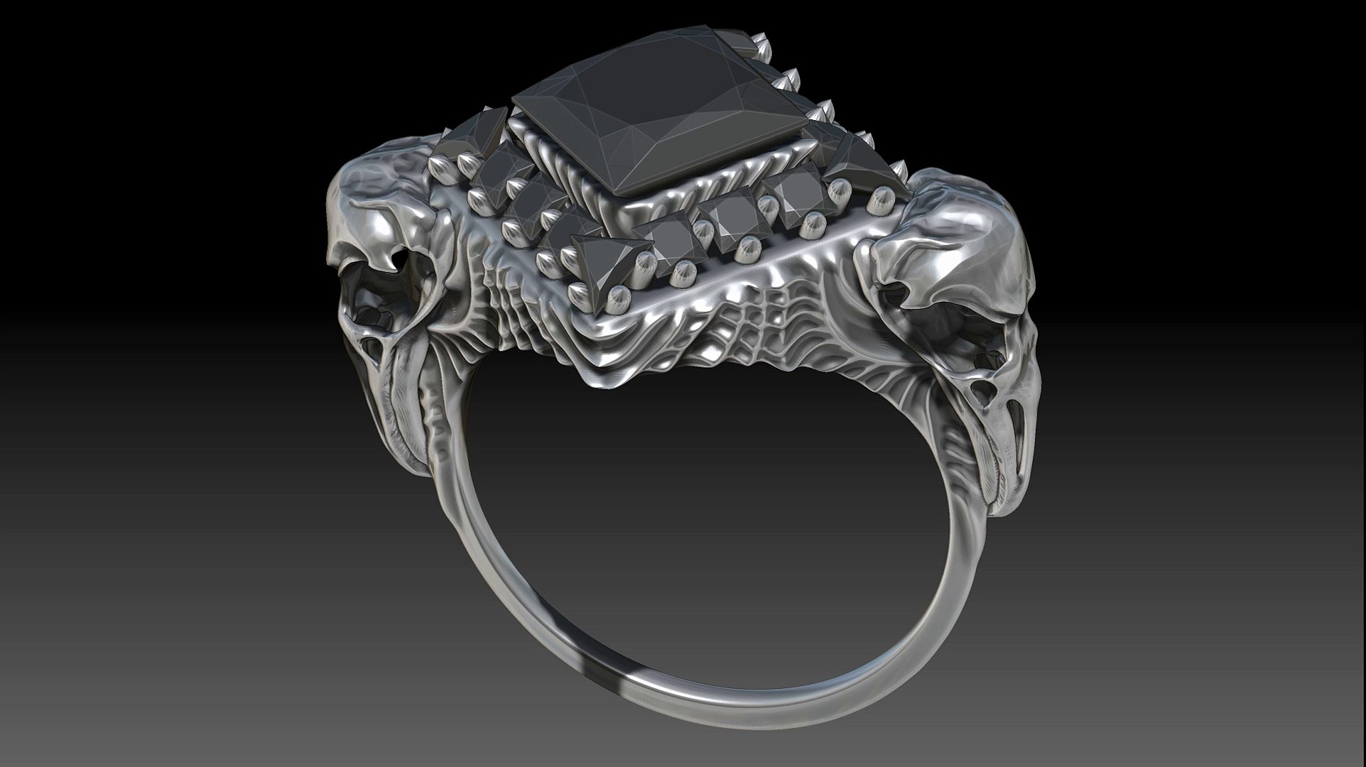 ⁣Night Hawk Ring by Marco Valenzuela (2015)