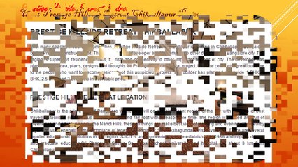 Prestige Hillside Retreat Call @9739976422