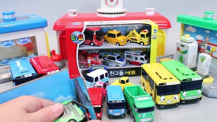 타요 꼬마버스 타요 미니친구들 자동차 장난감 мультфильмы про машинки Игрушки Tayo the Little Bus Wheels On The Bus Toys