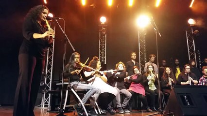 Naïssam JALAL et Léonardo Montana Décembre 2016 Au DEUX PIECES CUISINE