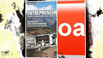 [X943.Ebook] Entrepreneurs: Talent, Temperament and Opportunity - Download Ebook
