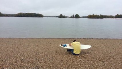 Essais sur canal hydraulique à la CNR