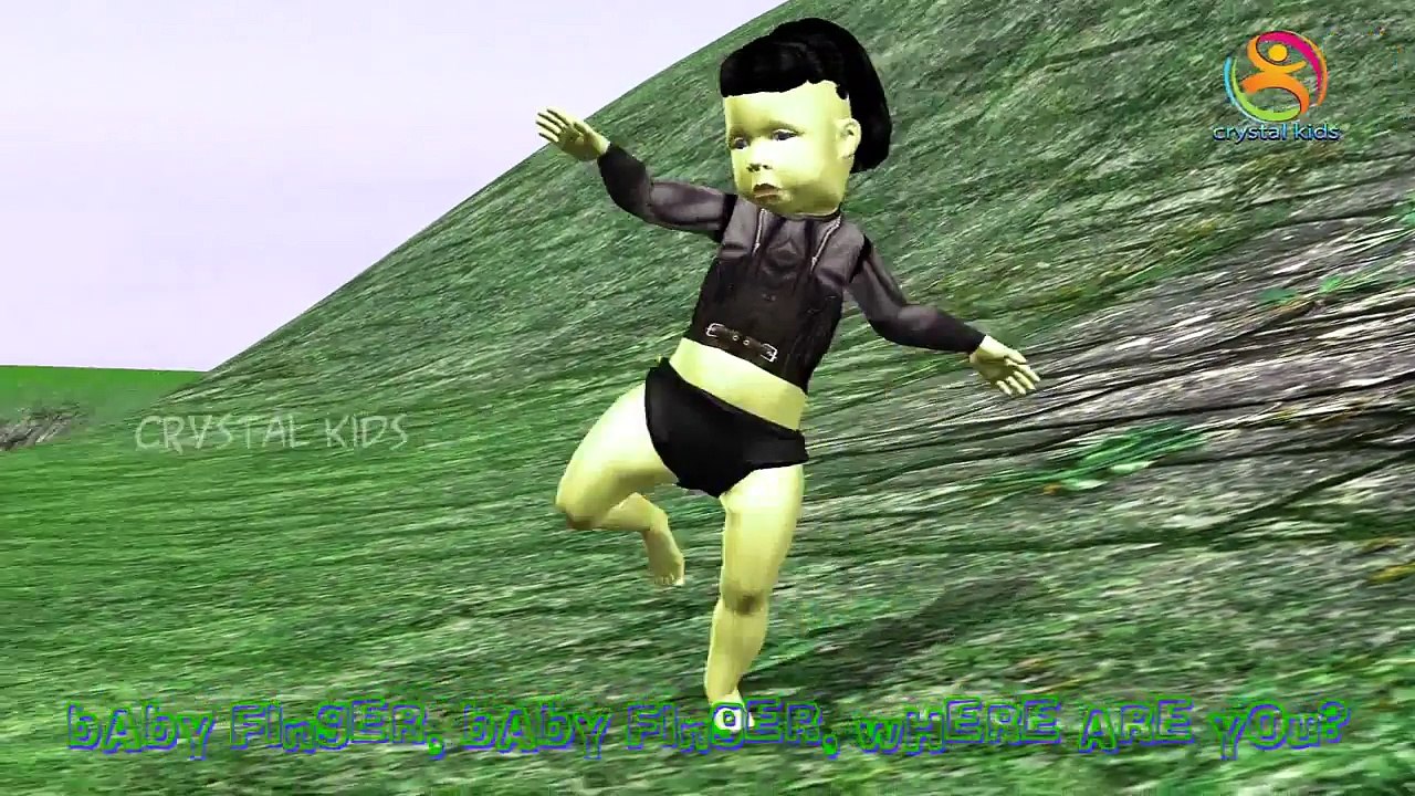3d cartoon finger family nursery children animated rhymes preschool toddlers