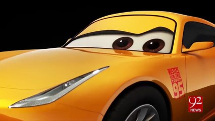 Hollywood's animated movie 'Cars 3' new trailer released 11-01-2017 - 92NewsHD
