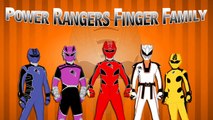 Power Rangers Finger Family | Cartoon Animation Rhyme | Children Rhyme | Daddy Finger Family