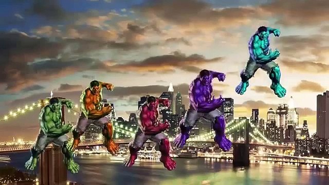 Hulk Finger Family | Animated Cartoon Nursery Finger Family Rhymes | Finger Family Rhymes |