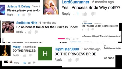Honest Trailers - The Princess Bride