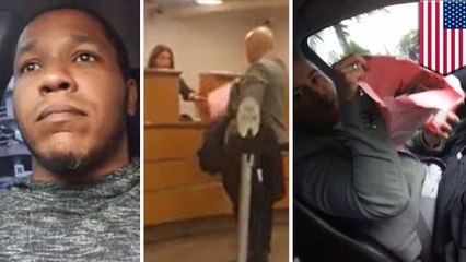 Uber driver streams bomb-carrying passenger’s bank robbery on Facebook
