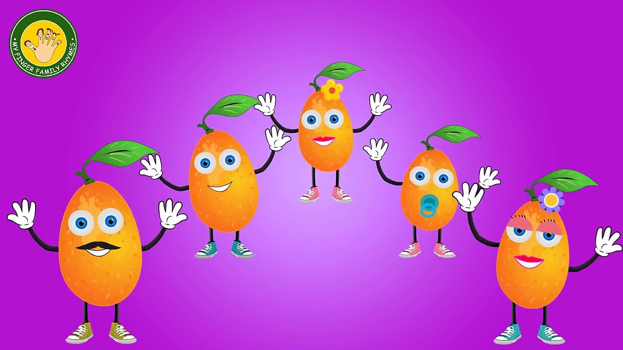 Палец Family Rhymes | кумкват Finger Семейные песни | Плоды Палец Семья Nursery Rhymes