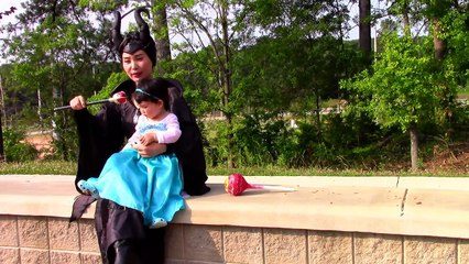 Elsa vs Joker Girl: Joker girl makeup prank w/ Spiderman, Maleficent, Elsa baby funny video