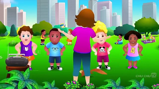 Head, Shoulders, Knees & Toes Exercise Song For Kids