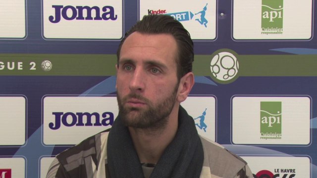 Avant Nîmes - HAC, interview de Ghislain Gimbert