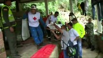 Popular tourist bridge overturns killing 7 in Colombia