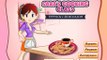 Cartoon for kids! Cooking chocolate churros! Game for girls!