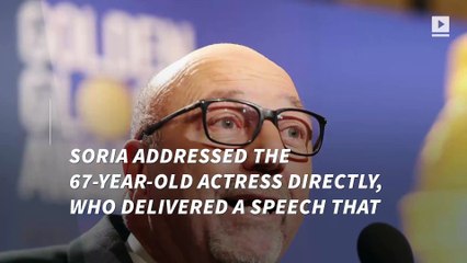 HFPA president praises Meryl Streep for Golden Globes speech