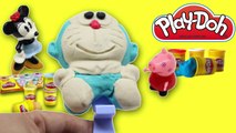 Play Doh Mickey Mouse & Minnie Mouse How to Make Doremon ice cream Play doh Peppa pig toy