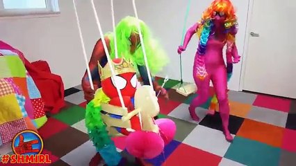 Pink Spidergirl Doctor vs Spiderman 30 Minutes Video Spiderman Doctor vs Sick Joker in Real Life