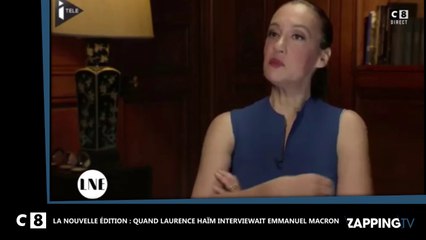 Quand Emmanuel Macron se faisait interviewer par Laurence Haïm (Vidéo)